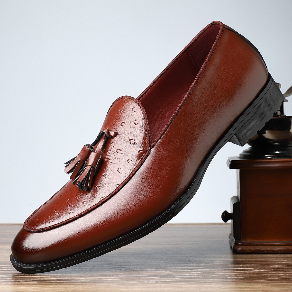 Cristiano Tassel Slip-On Shoes