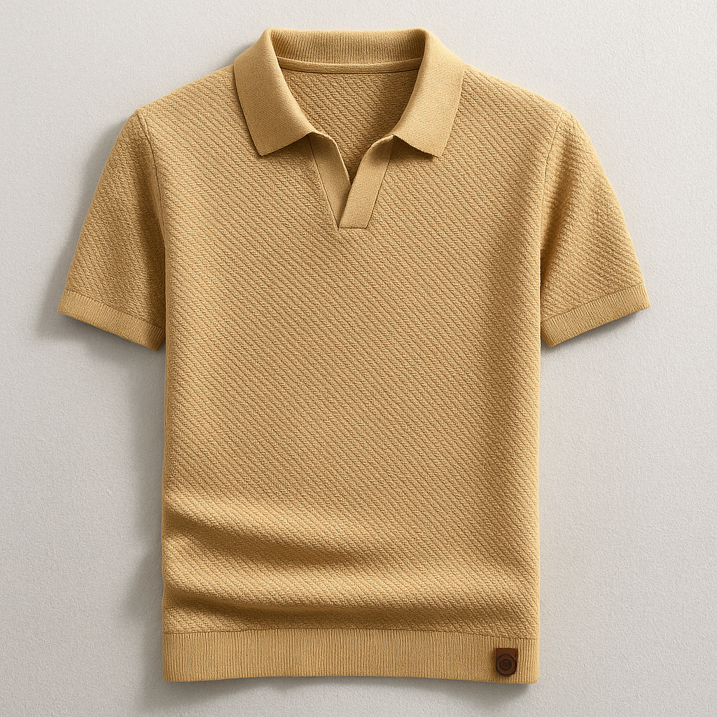 Stafford Knit Polo Top