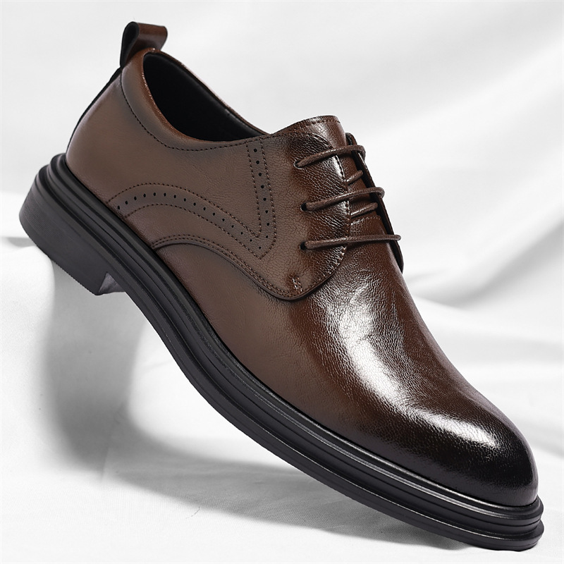 Romano Genuine Leather Oxford Dress Shoes