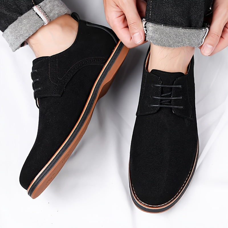 Suede Dress Shoes in Regency Style