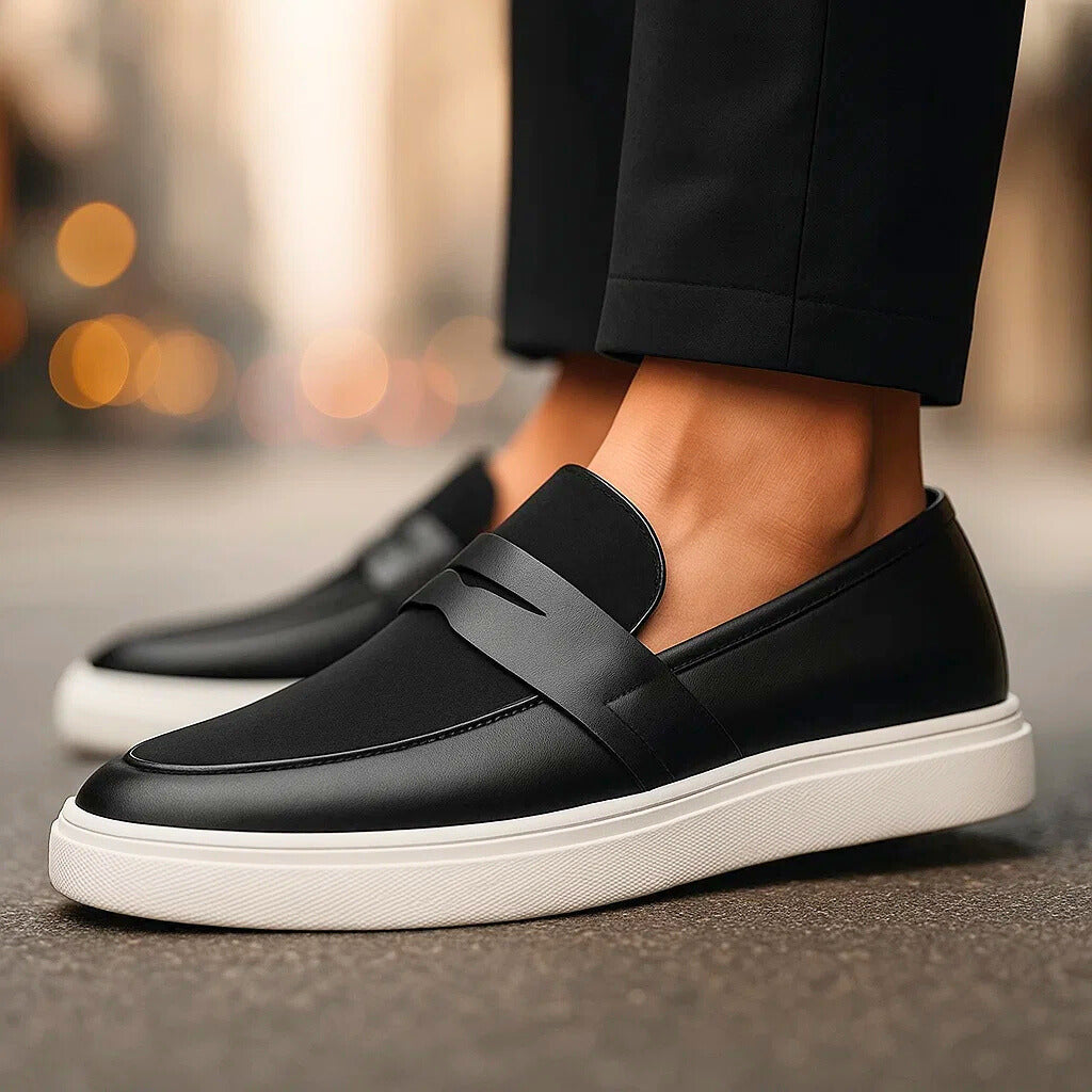 Lusso Italian Penny Loafers for Men