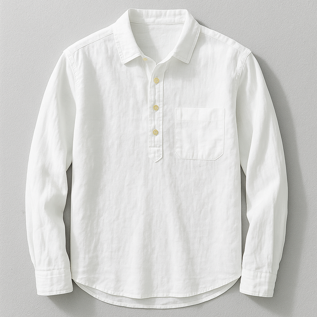 Hudson Linen Relaxed Fit Pullover