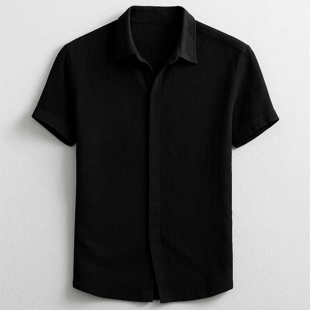 Hudson Button-Up Shirt with Collar