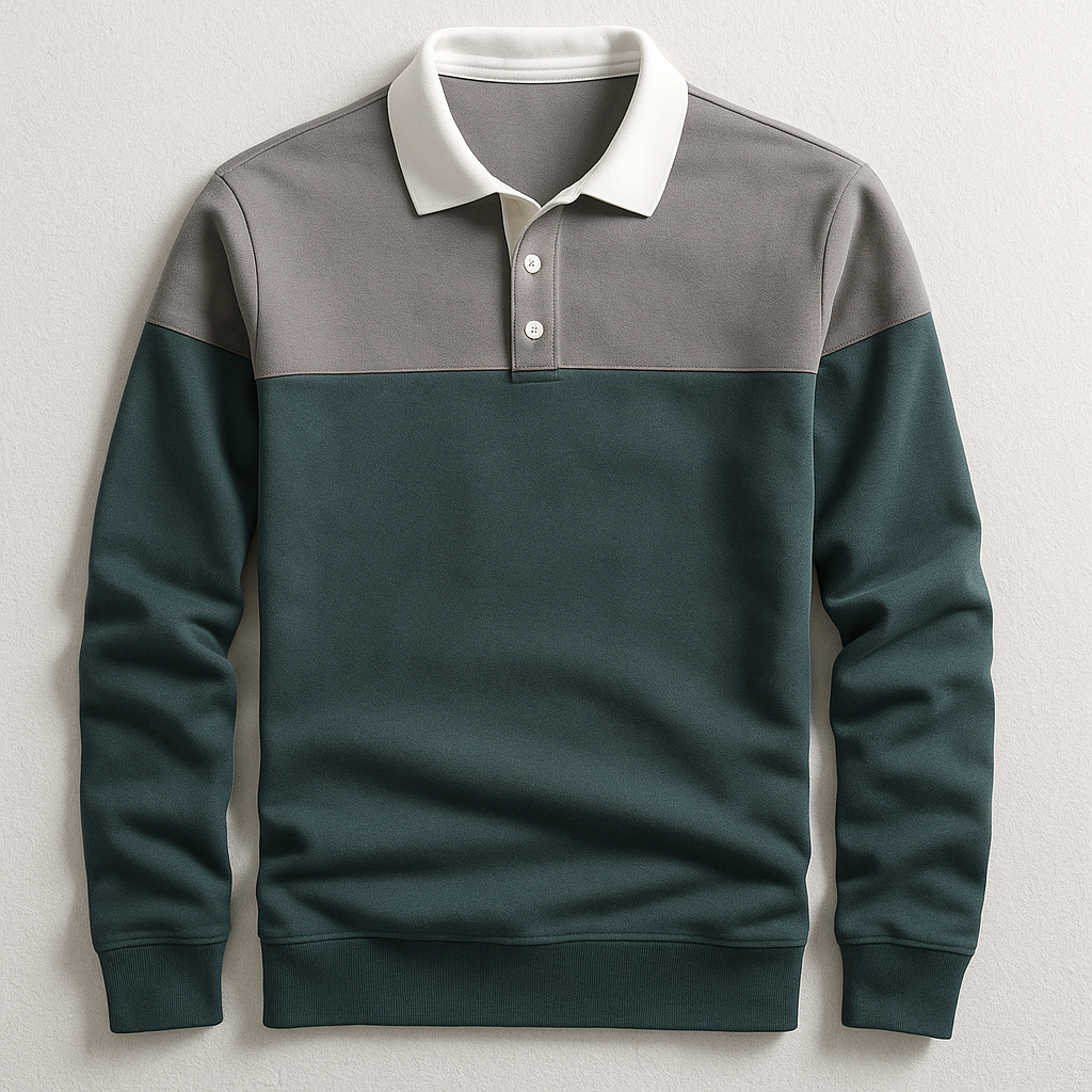 Parker Long-Sleeve Polo Shirt