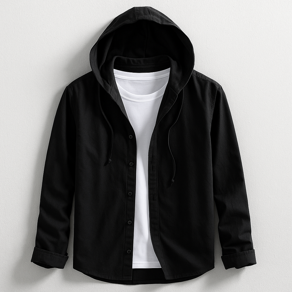 Linen Hoodie by Hudson
