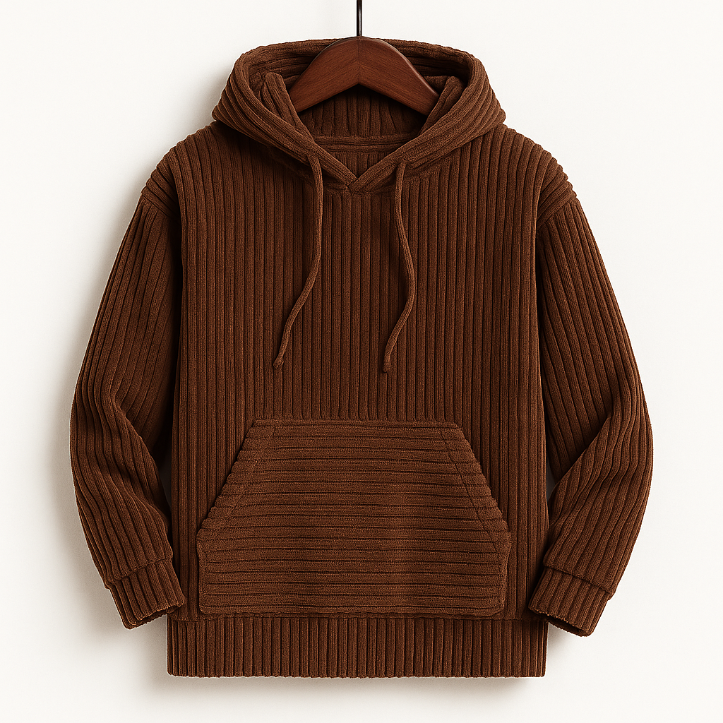 Boston Corduroy Pullover Hoodie