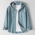 Arlo Corduroy Hooded Shirt