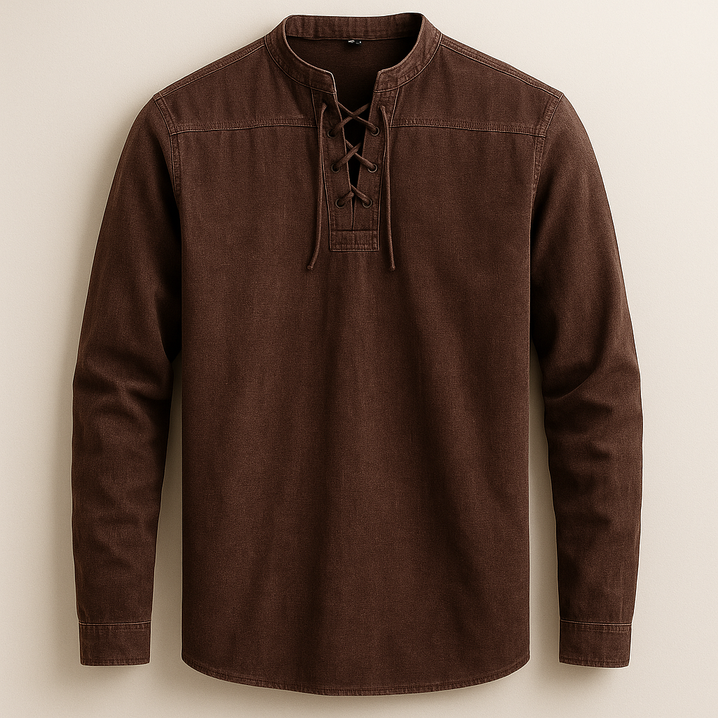 Nomad Long Sleeve Henley Shirt