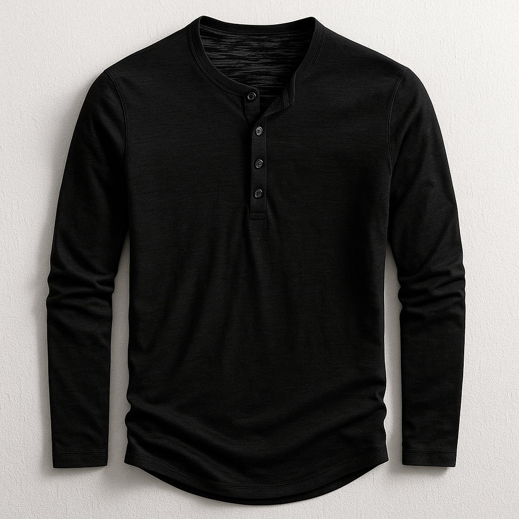 Riku Long Sleeve Cotton Shirt