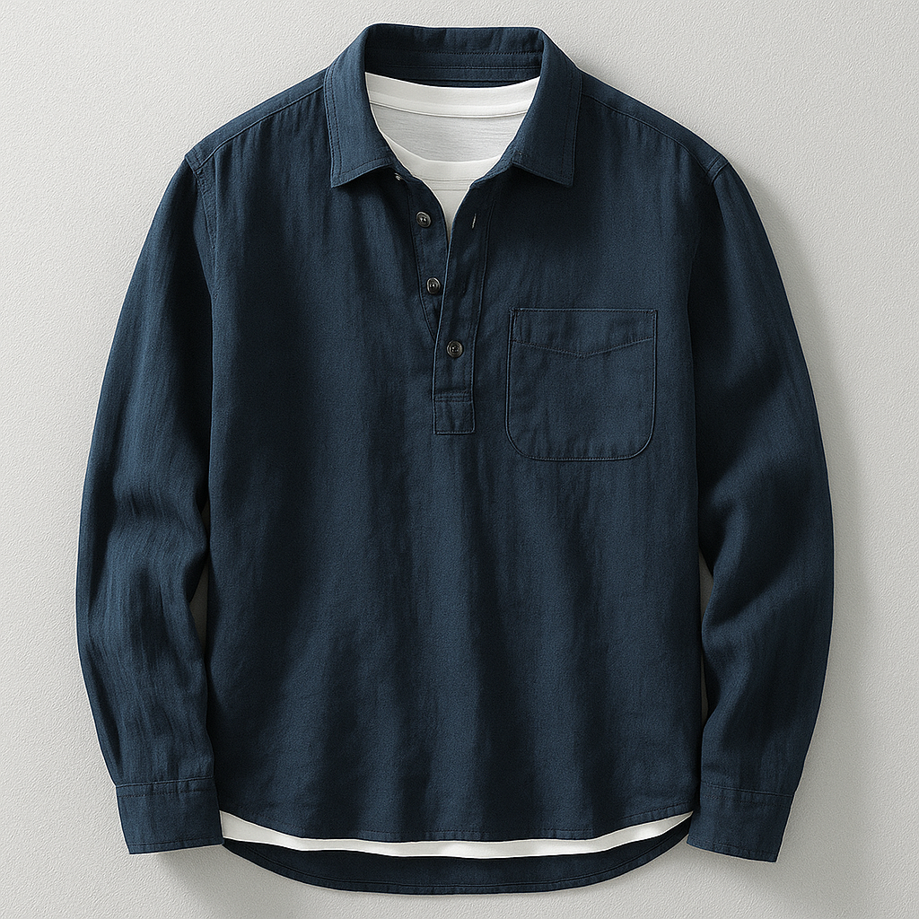 Hudson Linen Relaxed Fit Pullover