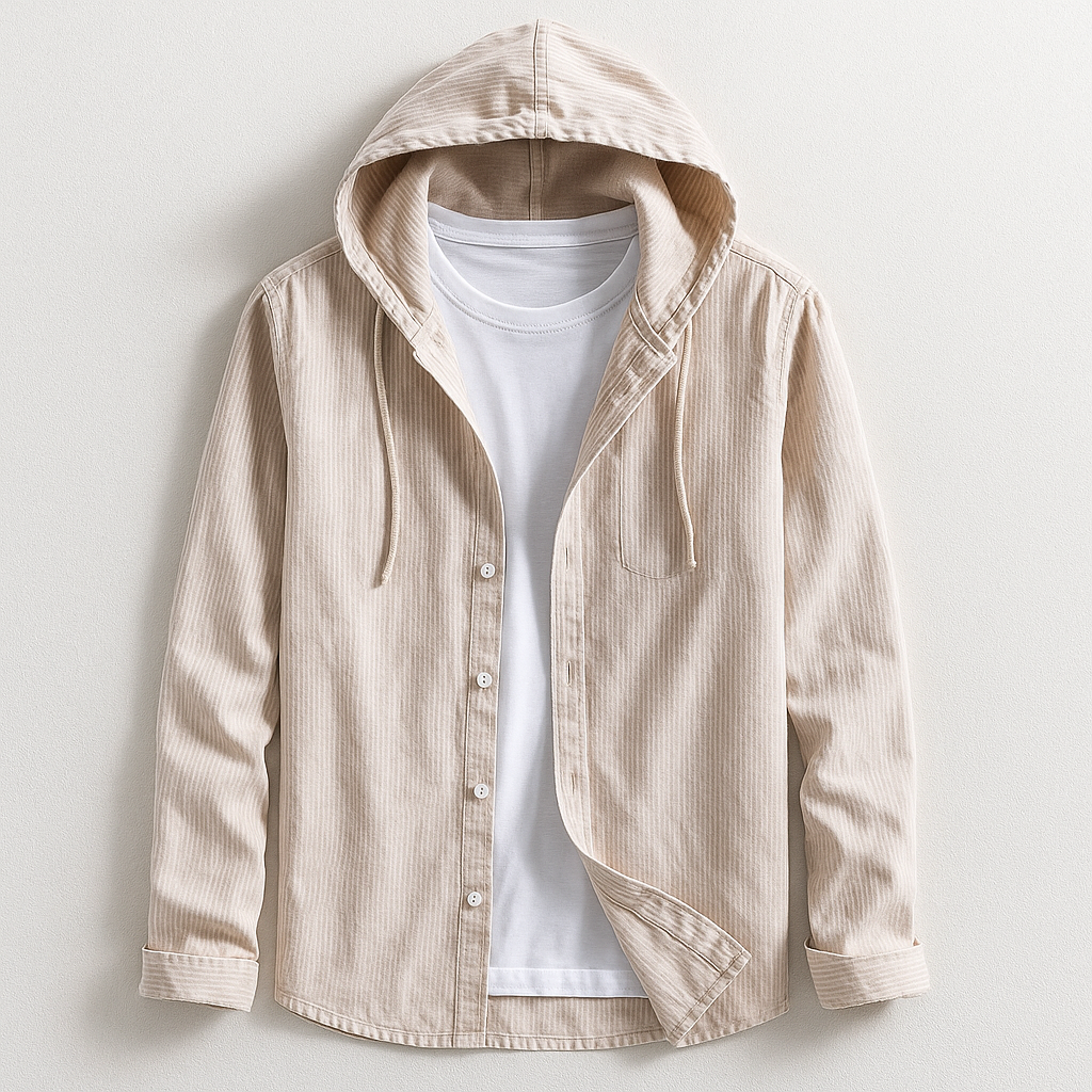 Linen Hoodie by Hudson