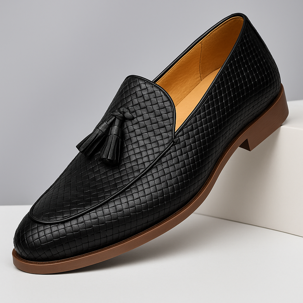 Lombardi Woven Tassel Slip-Ons