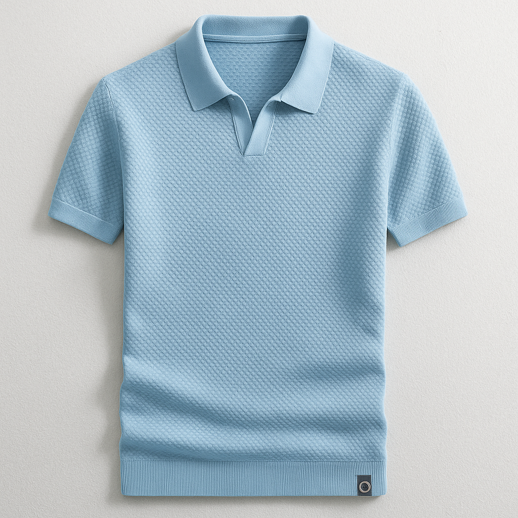 Stafford Knit Polo Top