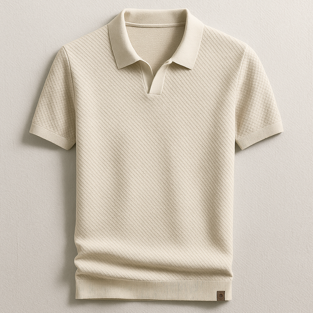 Stafford Knit Polo Top