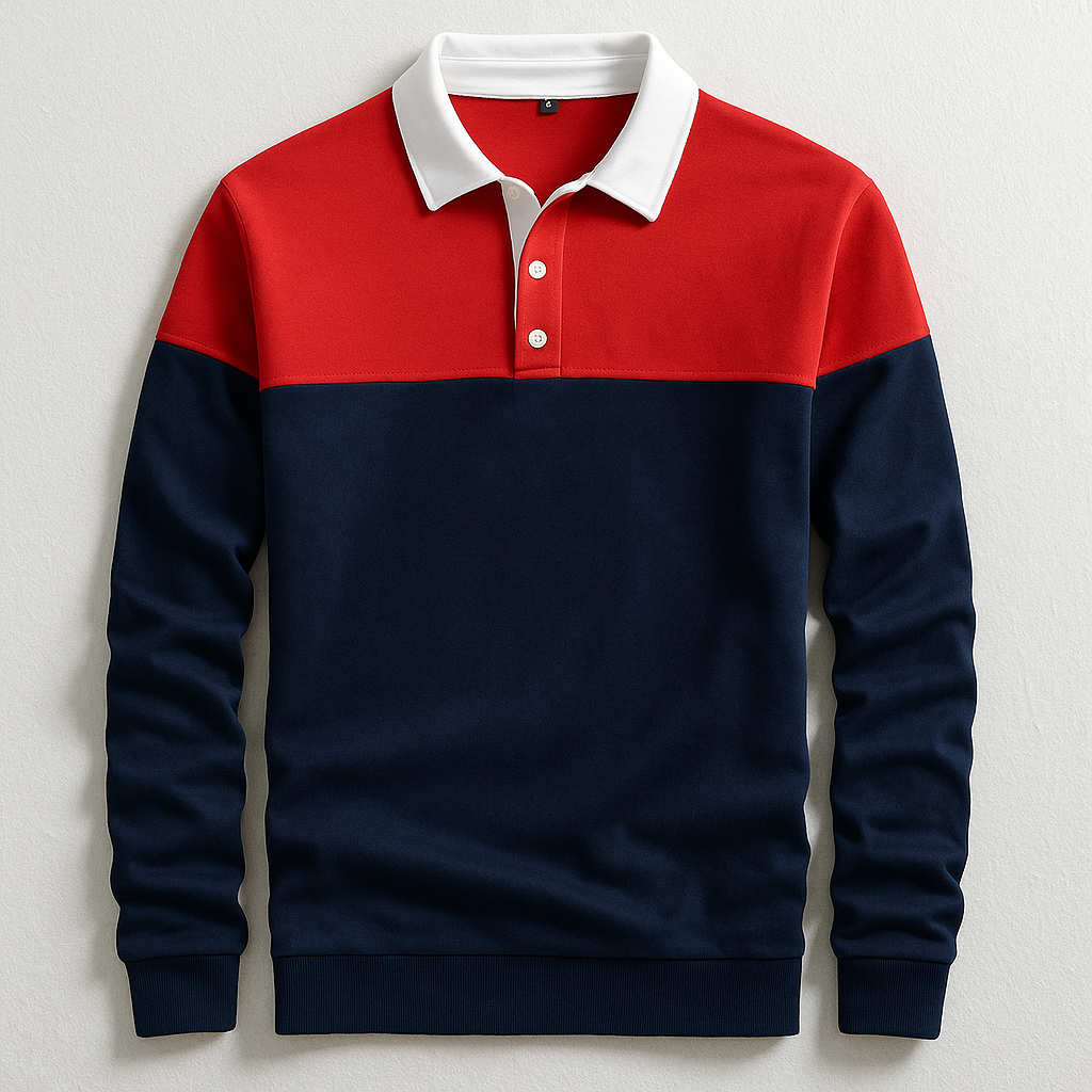 Parker Long-Sleeve Polo Shirt