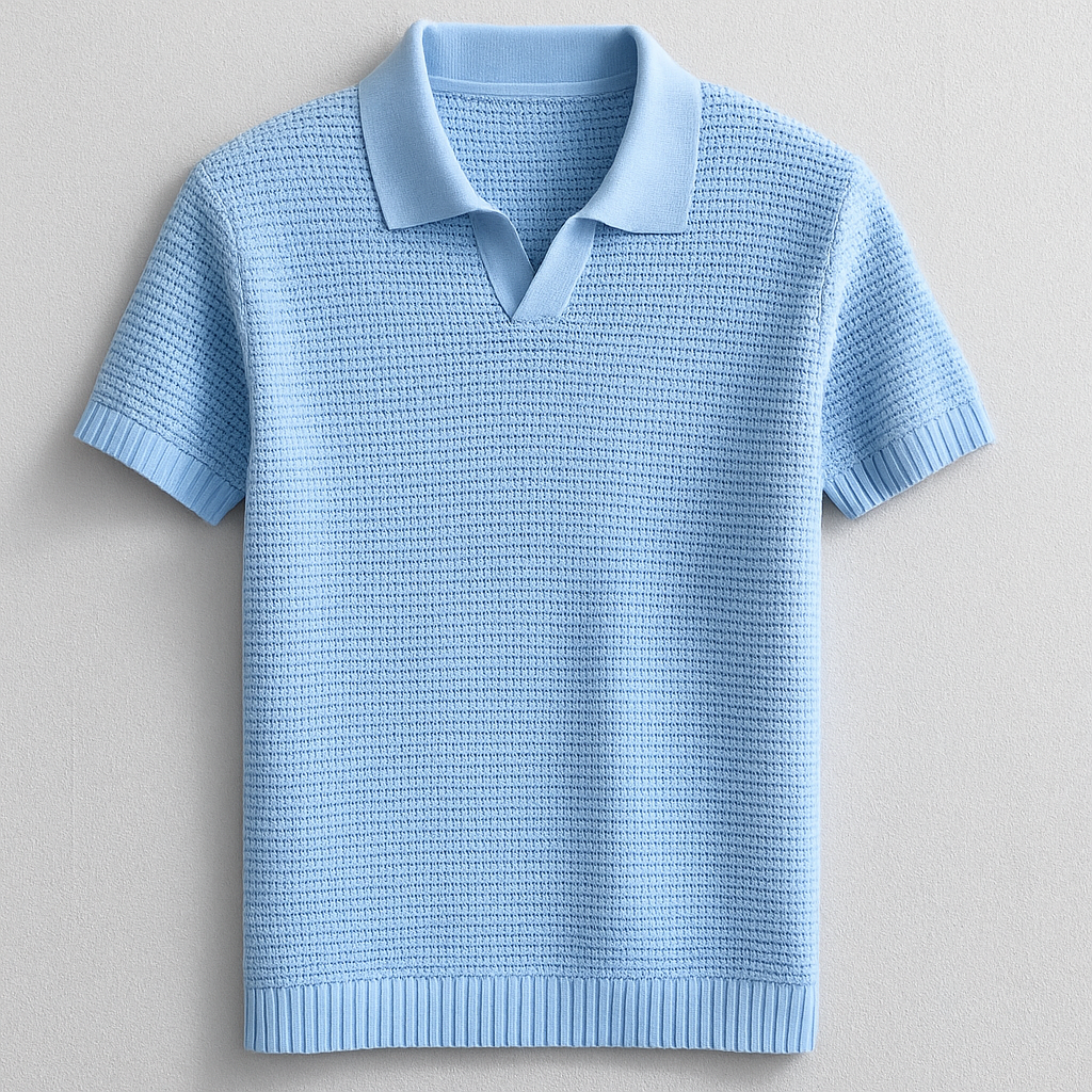 Lusso Knit Polo Tee