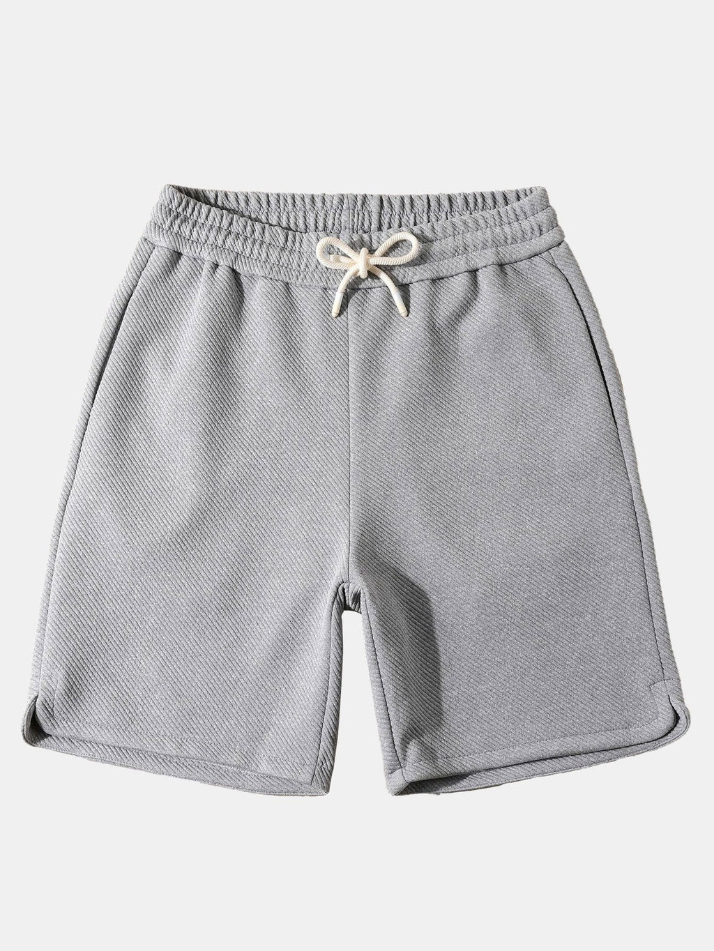 Heavy Weight Oversize T-Shirt & Loose Fit Drawstring Twill jacquard Shorts