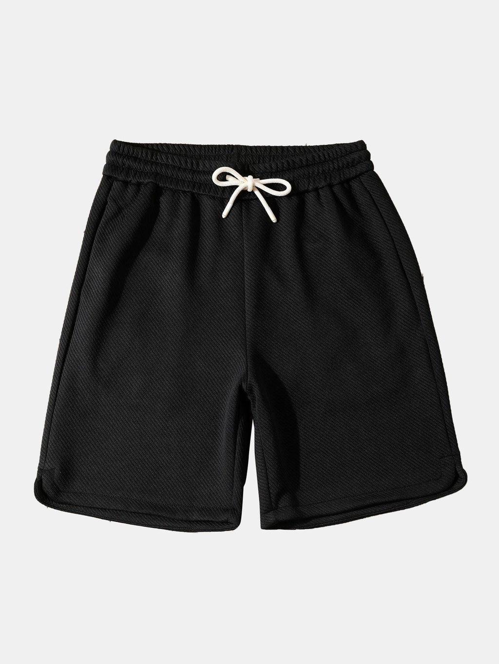 Heavy Weight Oversize T-Shirt & Loose Fit Drawstring Twill jacquard Shorts