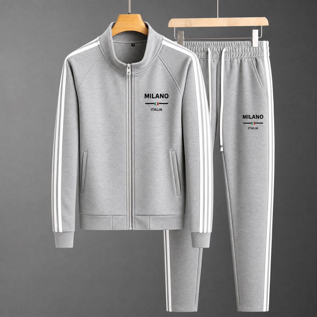 Italian Milano Tracksuit Ensemble