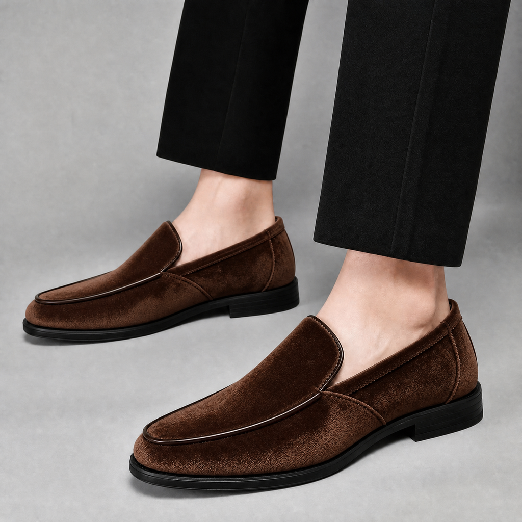 Valen Suede Slip-On Loafers