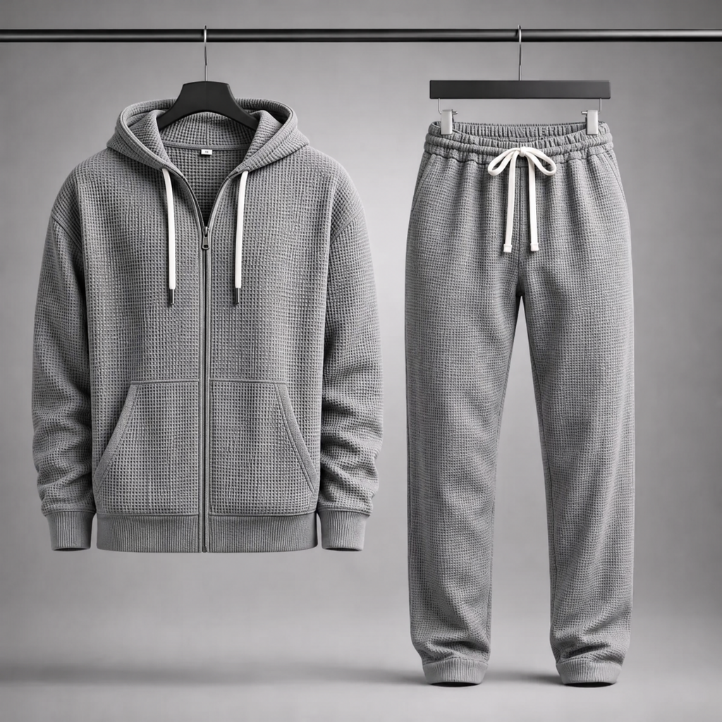 Jacob Waffle Knit Ensemble
