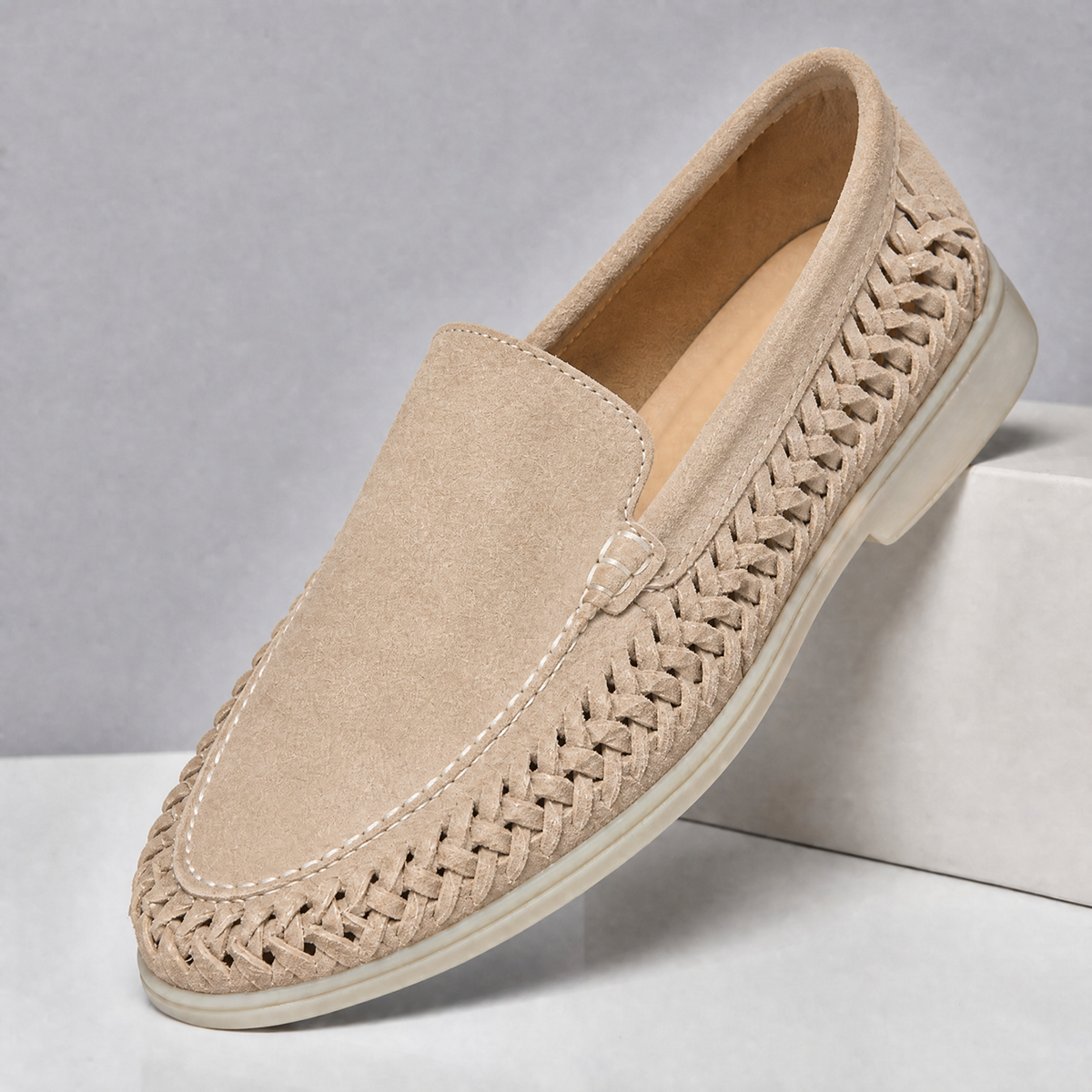 Belmont Suede Slip-On Shoes