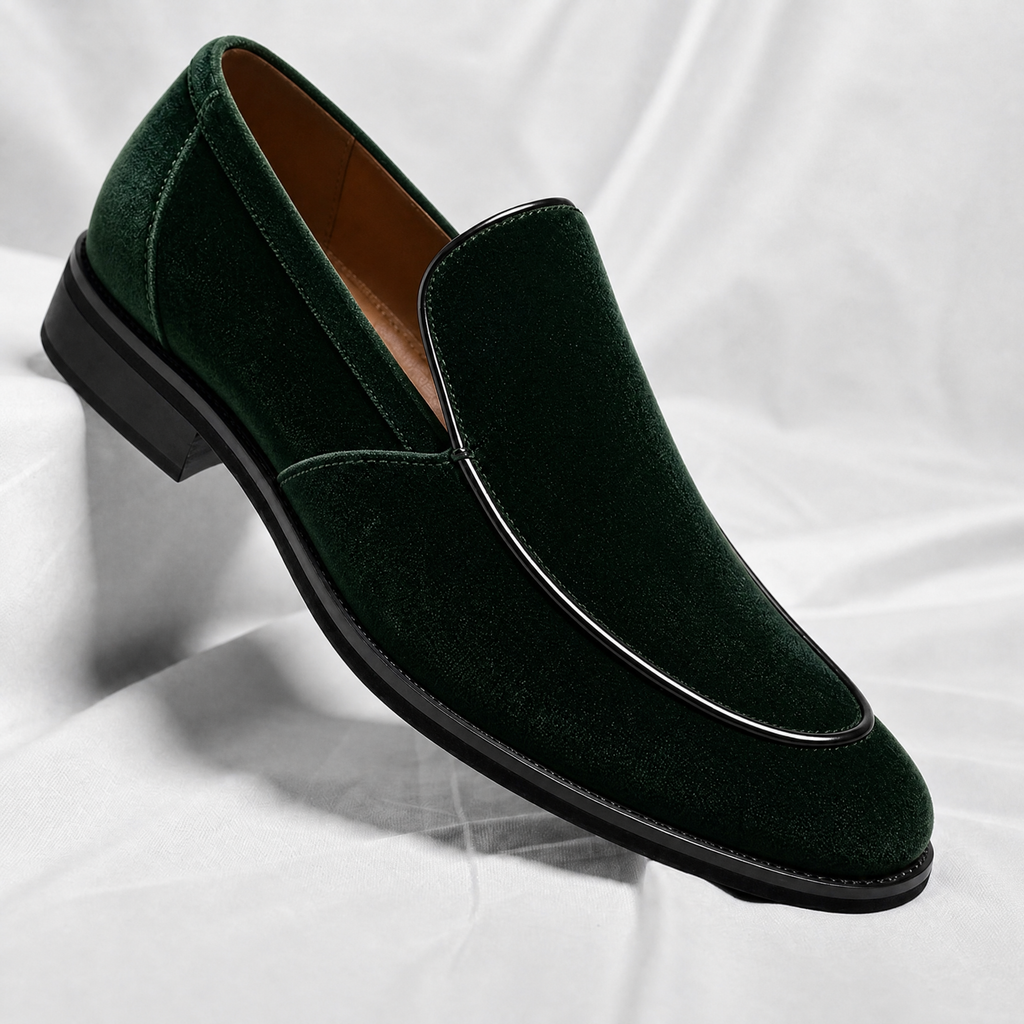 Valen Suede Slip-On Loafers