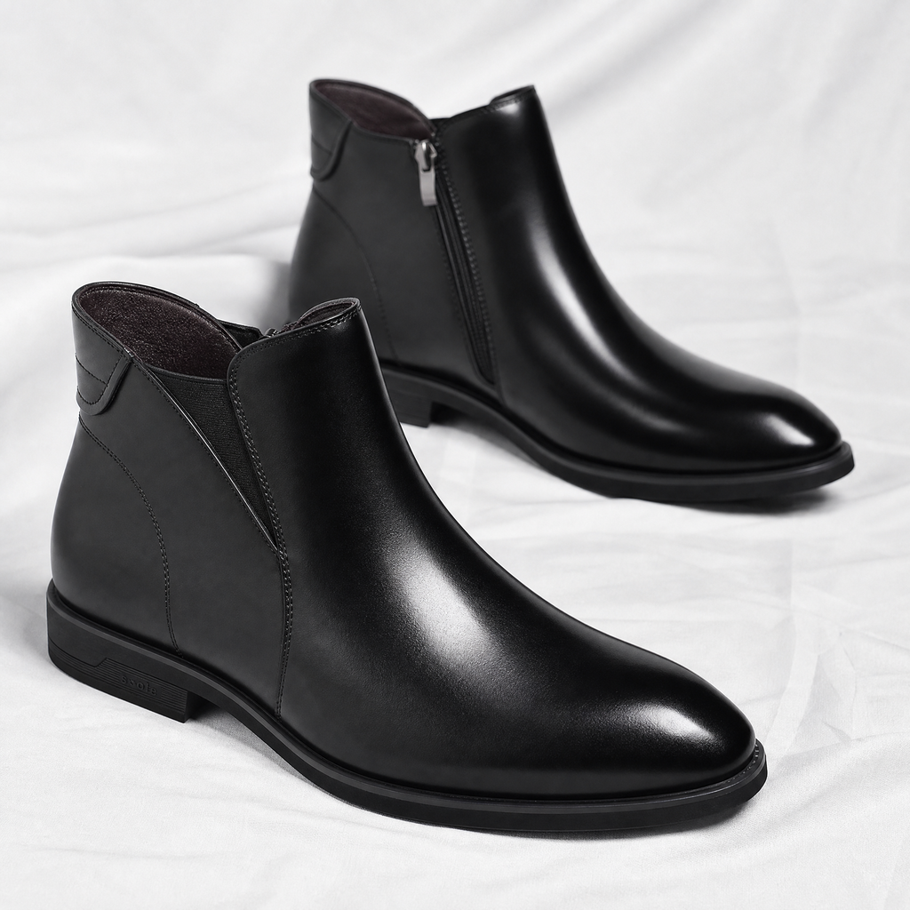 Marlow Leather Ankle Boots