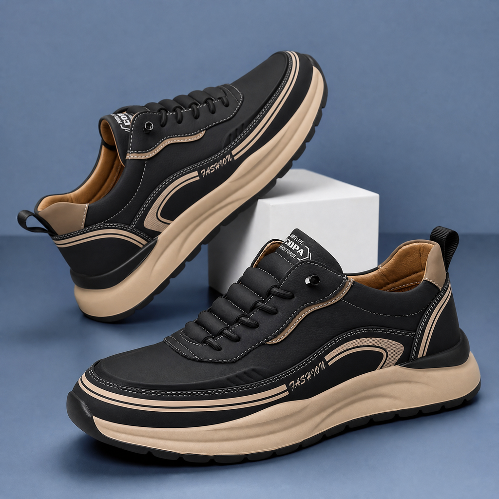 Mayford Genuine Leather Sneakers