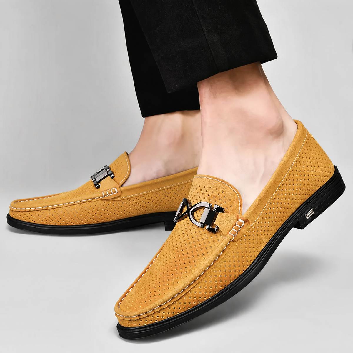 Italian Suede Loafers from Roma