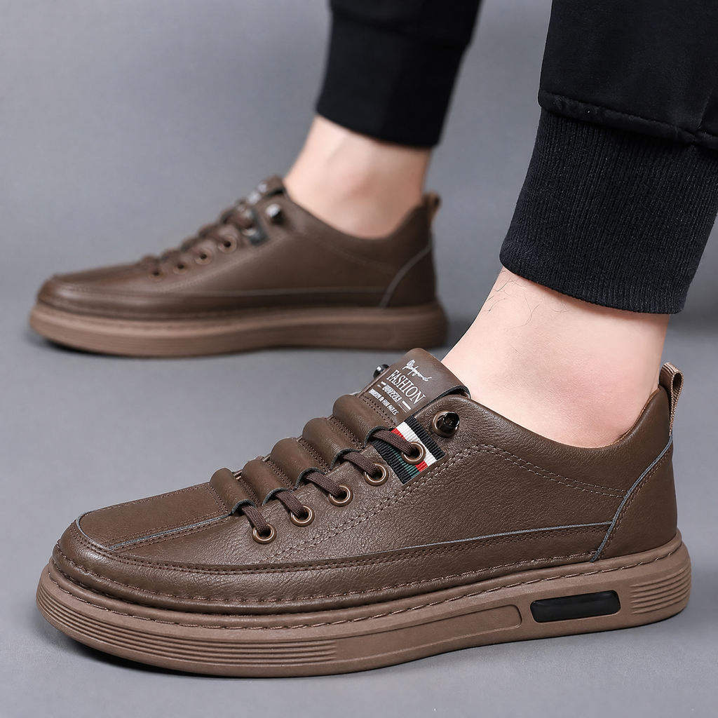 Bergamo Genuine Leather Sneakers
