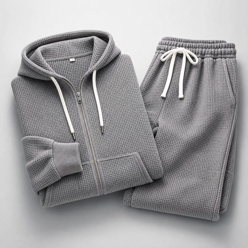 Jacob Waffle Knit Ensemble