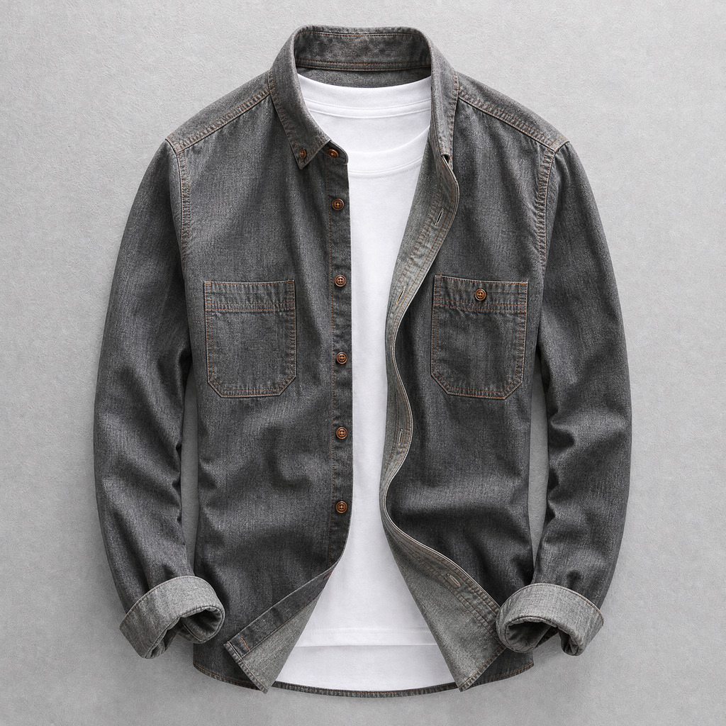 Classic Sterling Denim Shirt