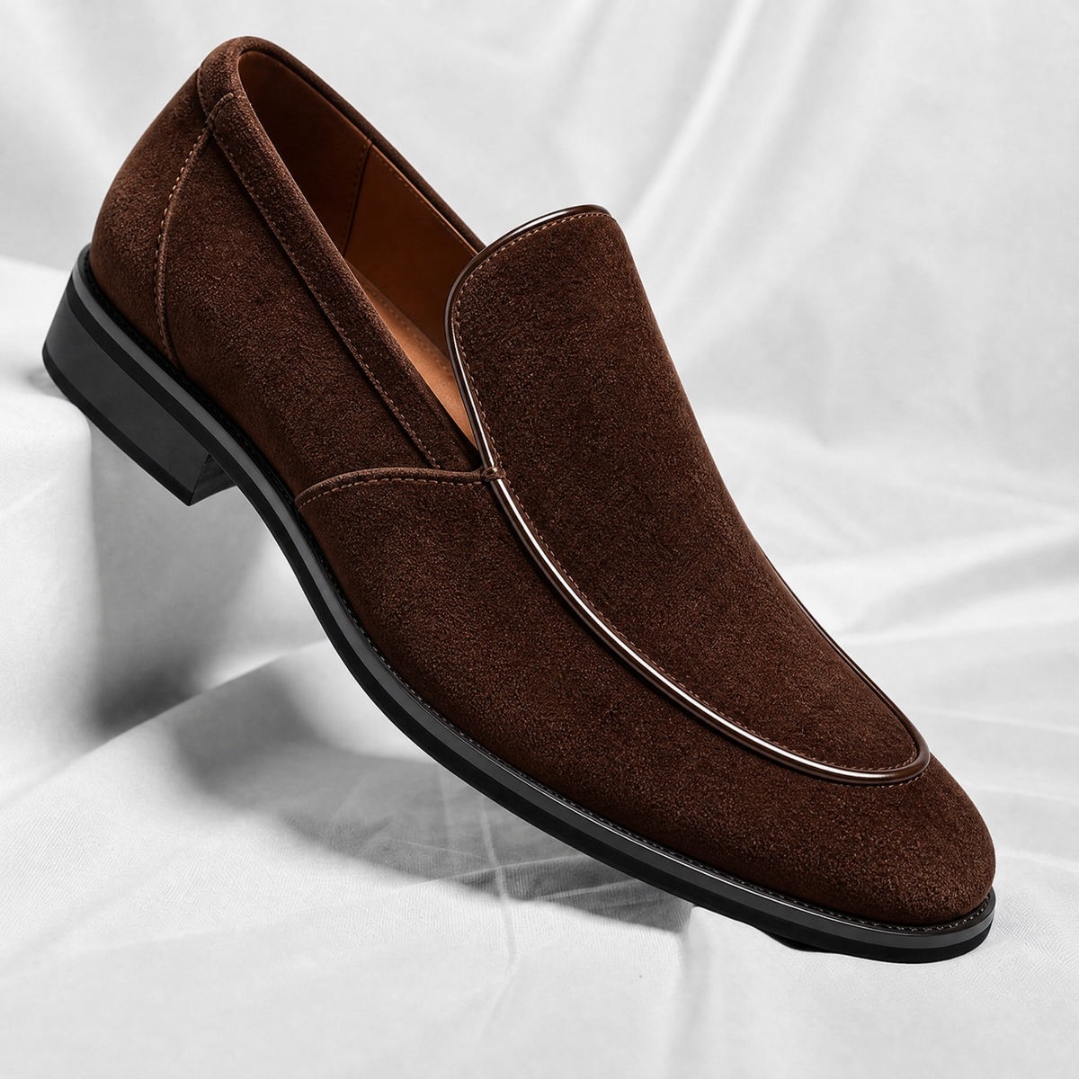Valen Suede Slip-On Loafers