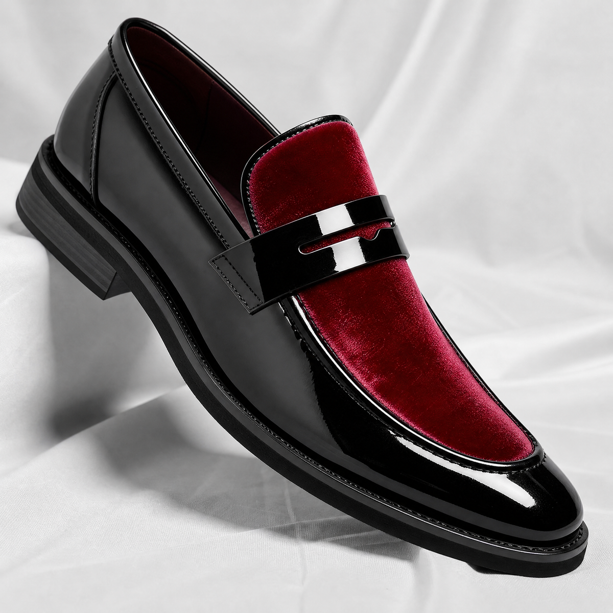 Lucca Leather Slip-On Loafers