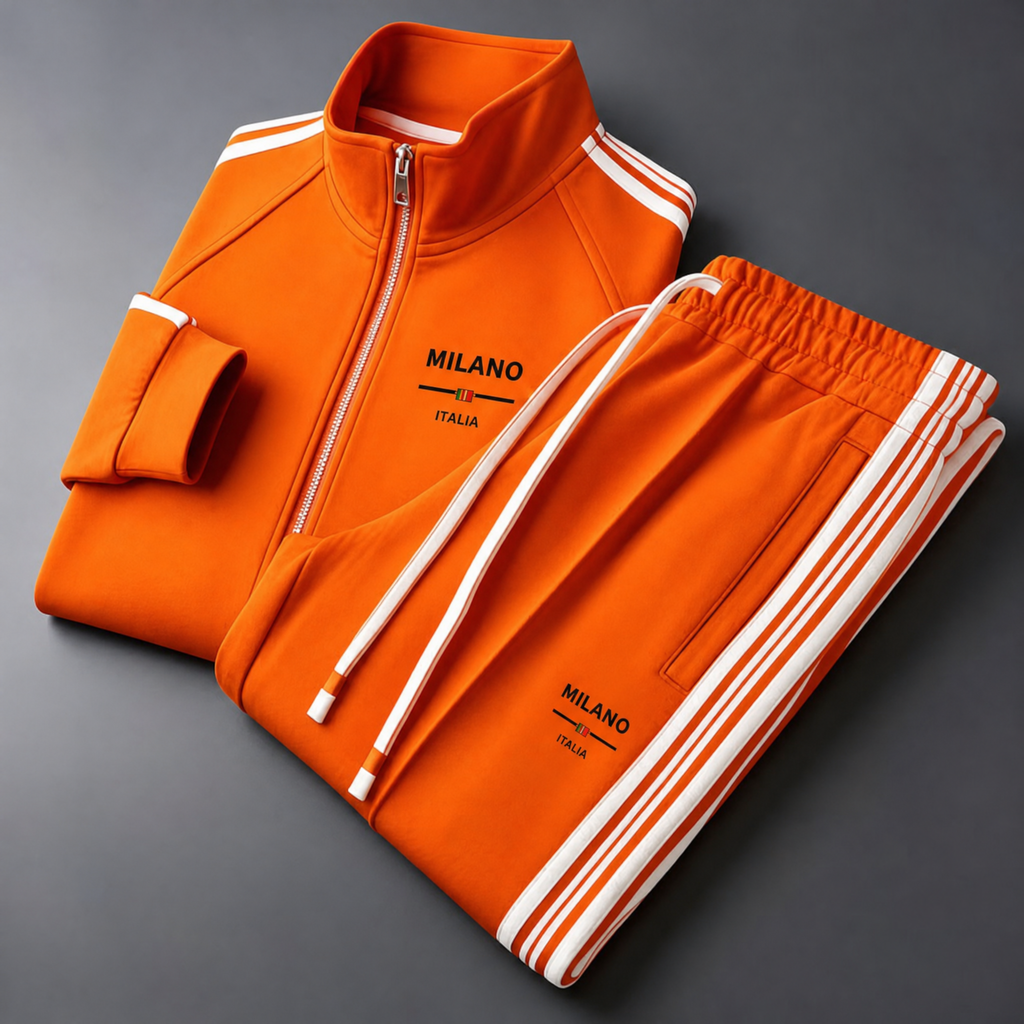 Italian Milano Tracksuit Ensemble