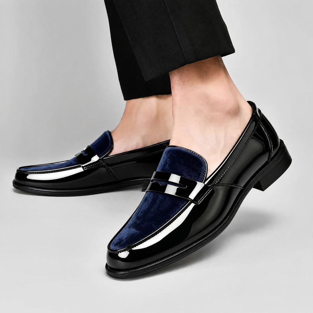 Lucca Leather Slip-On Loafers