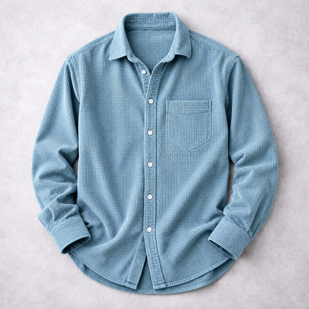 Waffle Knit Hudson Shirt