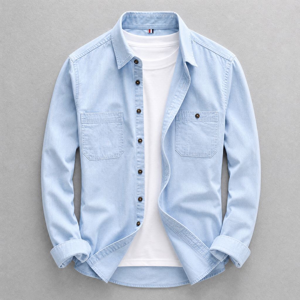 Classic Sterling Denim Shirt