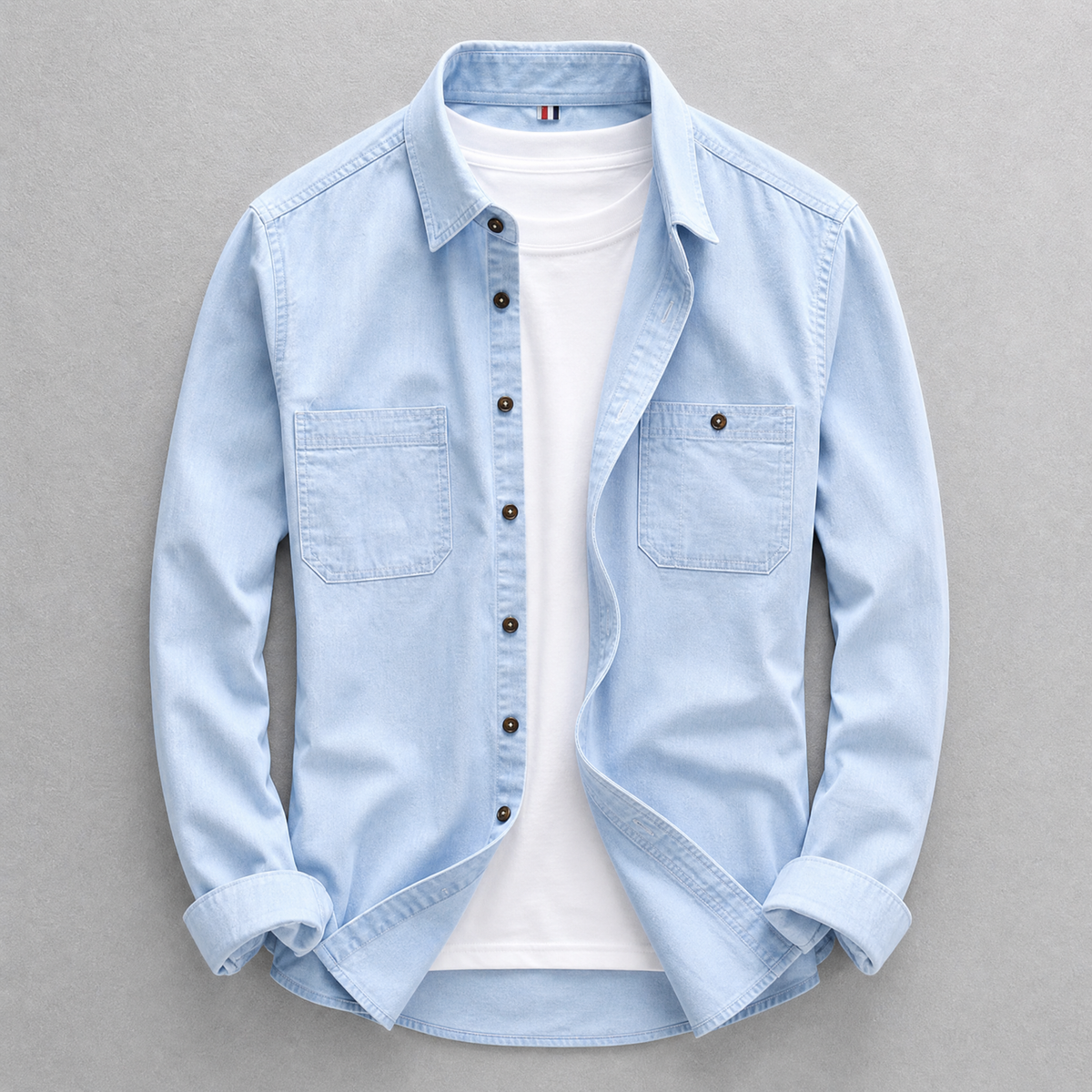 Classic Sterling Denim Shirt