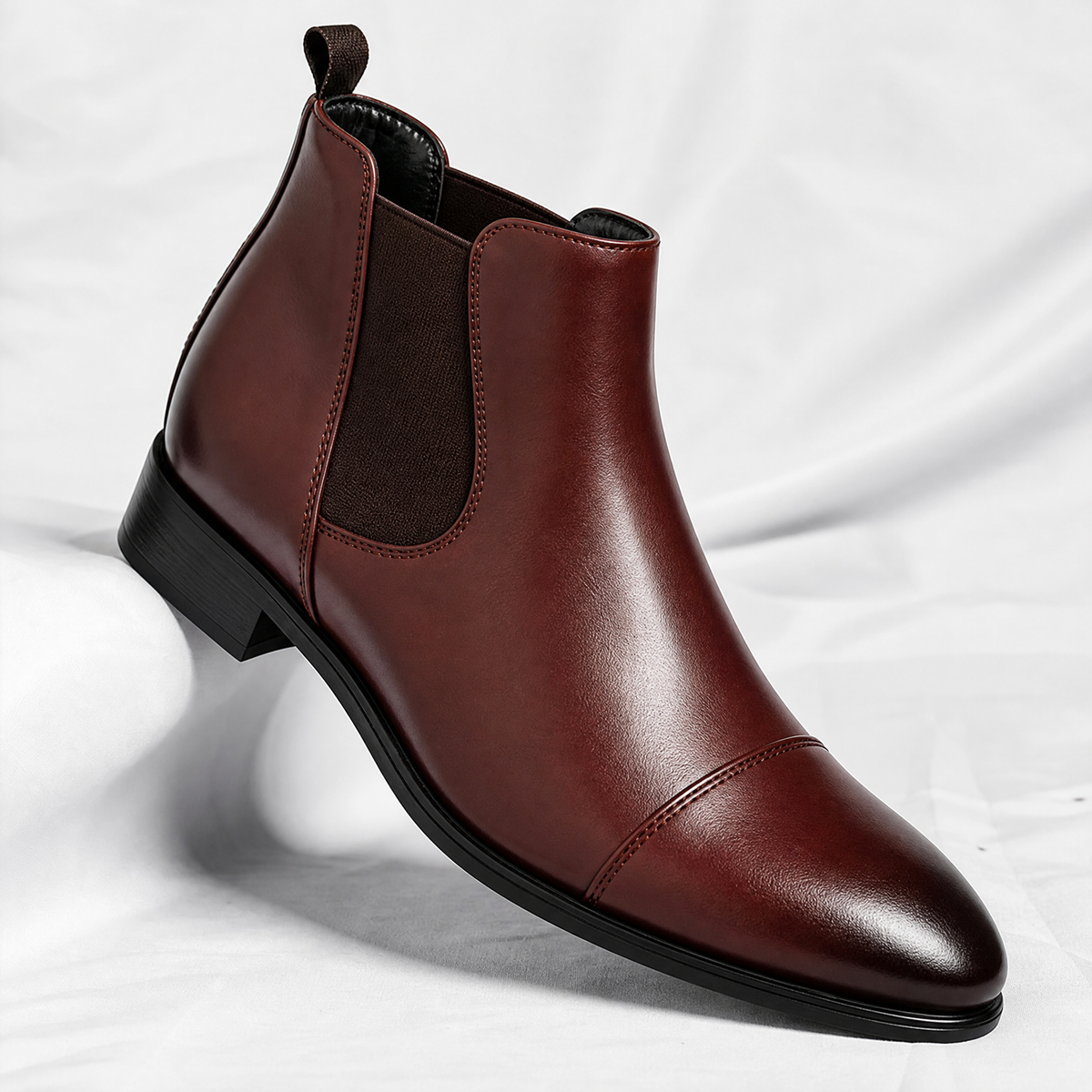 Verona Leather Ankle Boots