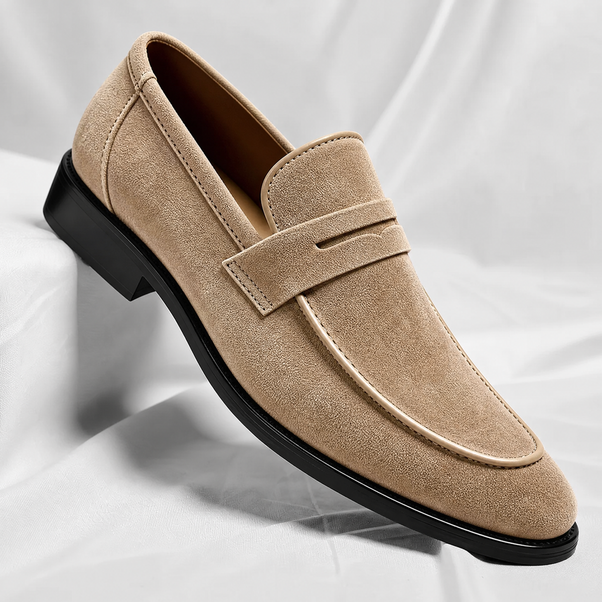 Lukas Suede Slip-On Loafers