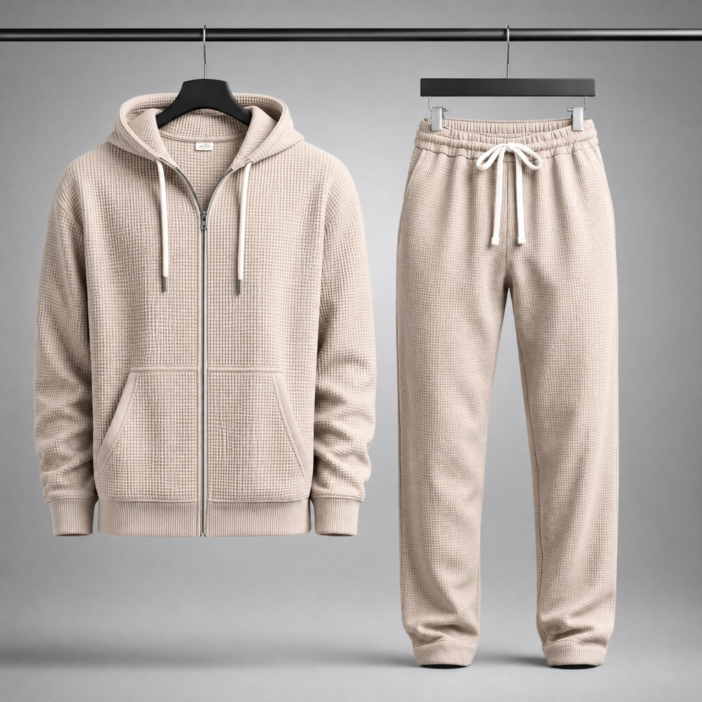 Jacob Waffle Knit Ensemble