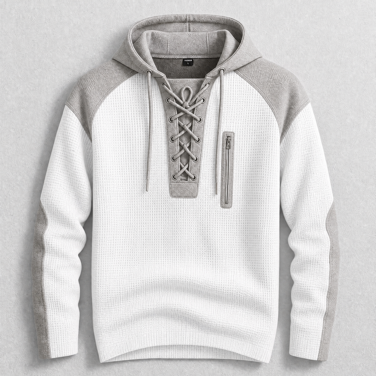 Colter Waffle Knit Hoodie
