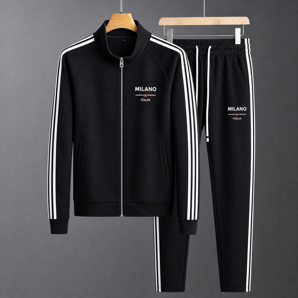 Italian Milano Tracksuit Ensemble