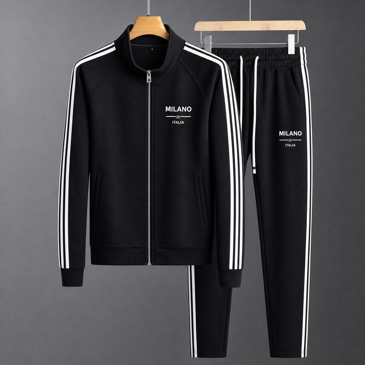 Italian Milano Tracksuit Ensemble