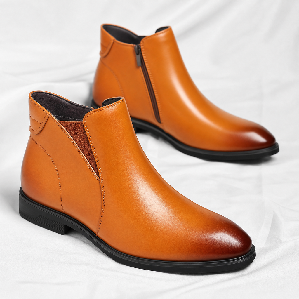 Marlow Leather Ankle Boots