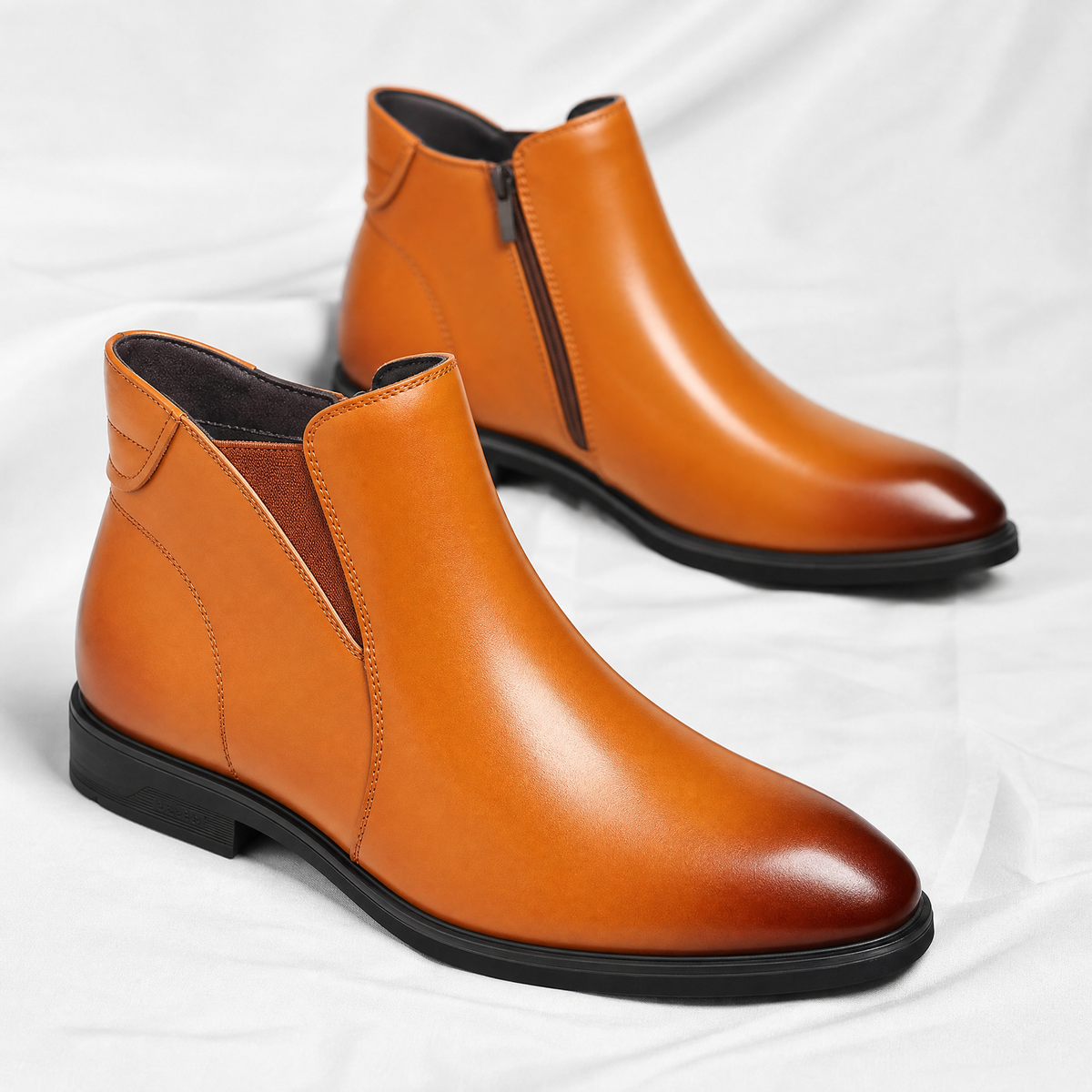 Marlow Leather Ankle Boots