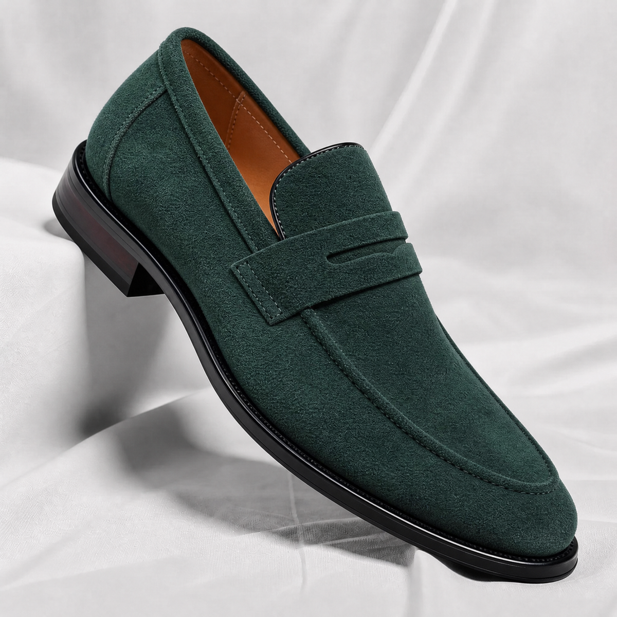 Lukas Suede Slip-On Loafers