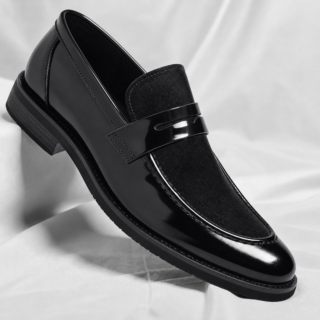 Lucca Leather Slip-On Loafers